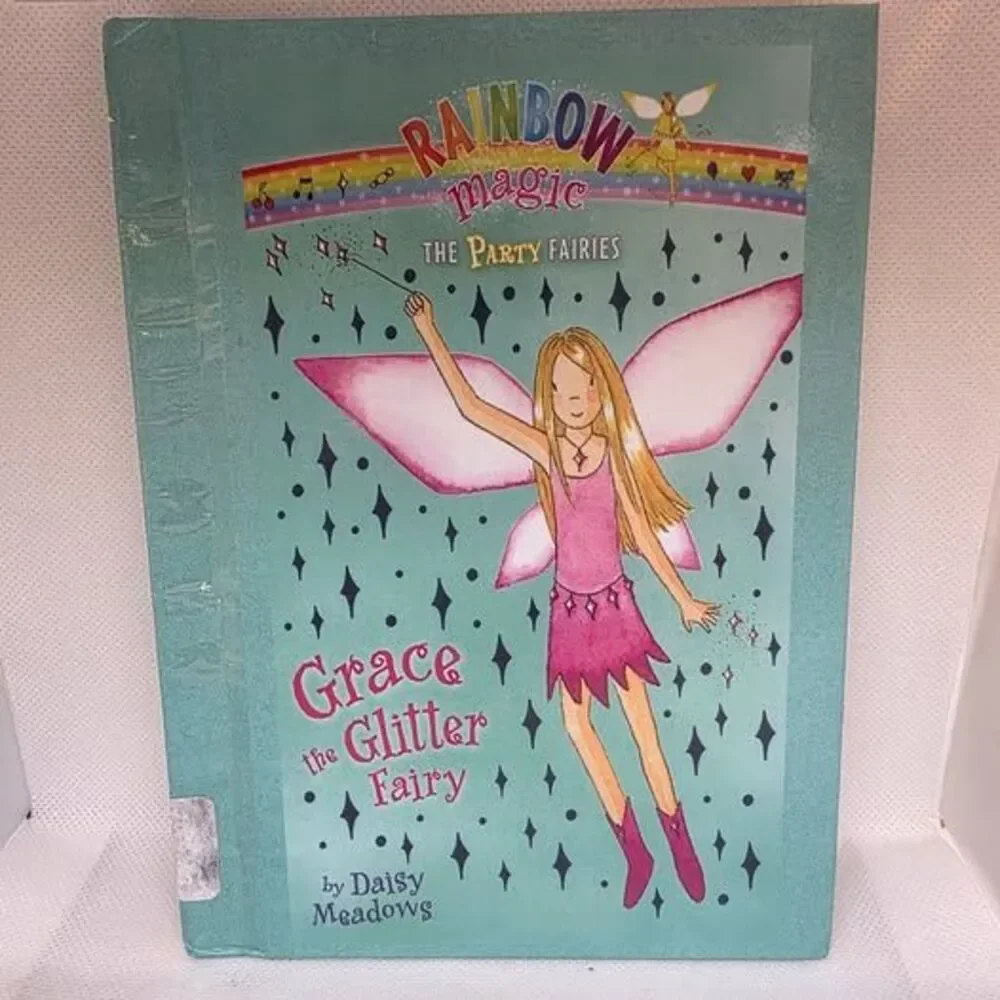 Rainbow Magic The Party Fairies By Daisy Meadows Books 1-2-3-6-7 Ex-Library